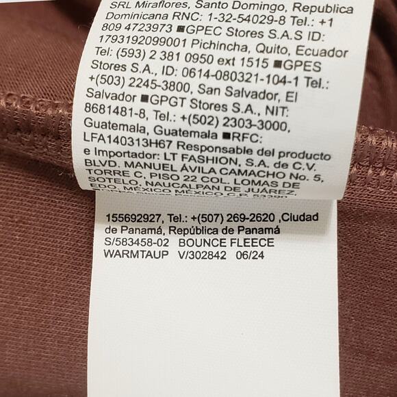 Old Navy Womens Bounce Fleece High Rise Wide Leg Sweatpants Warm Taupe Sz SP - Picture 8 of 13